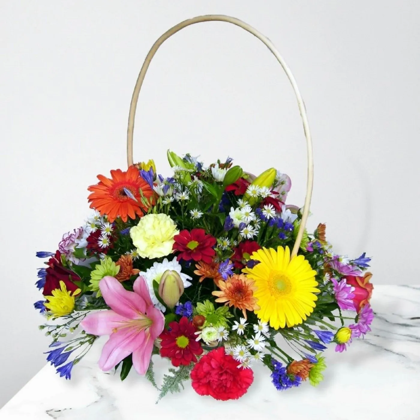 Batik Basket - Mozambique