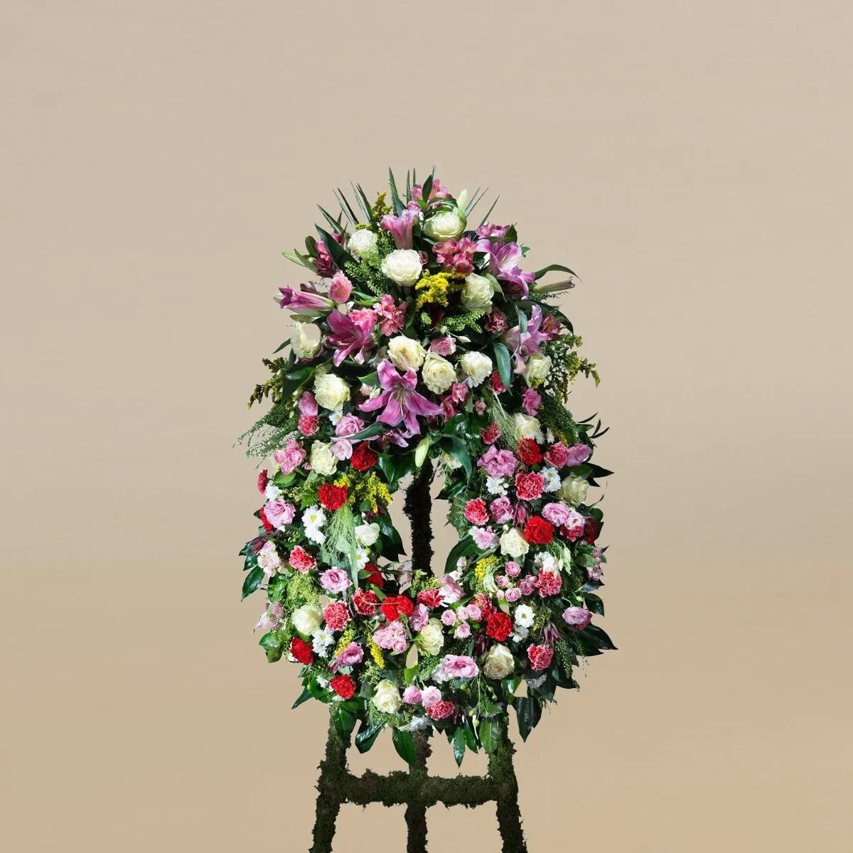 Multicoloured Classic Wreath with headboard - Spain
