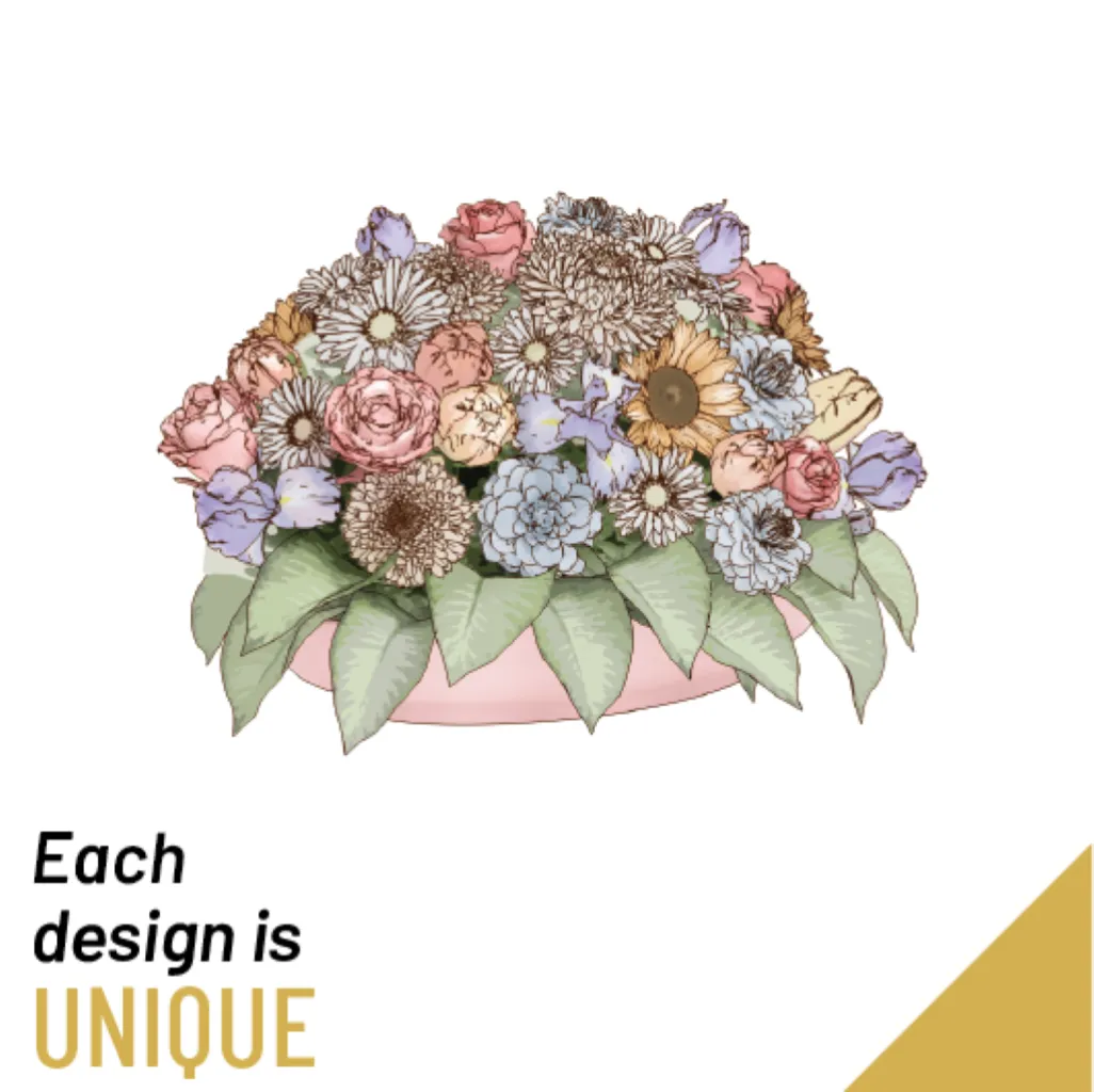 Arrangement of Seasonal Flowers - Tunisia