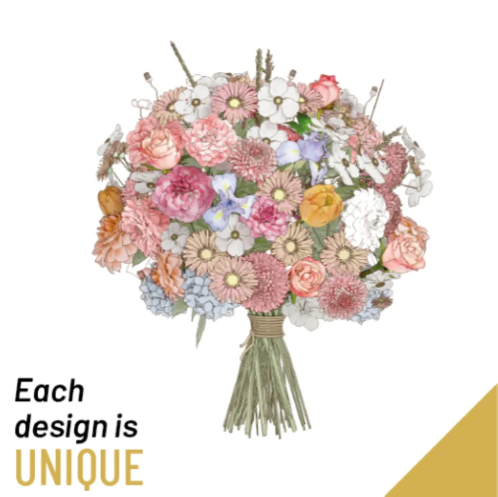 Bouquet of Seasonal Cut Flowers - Tunisia