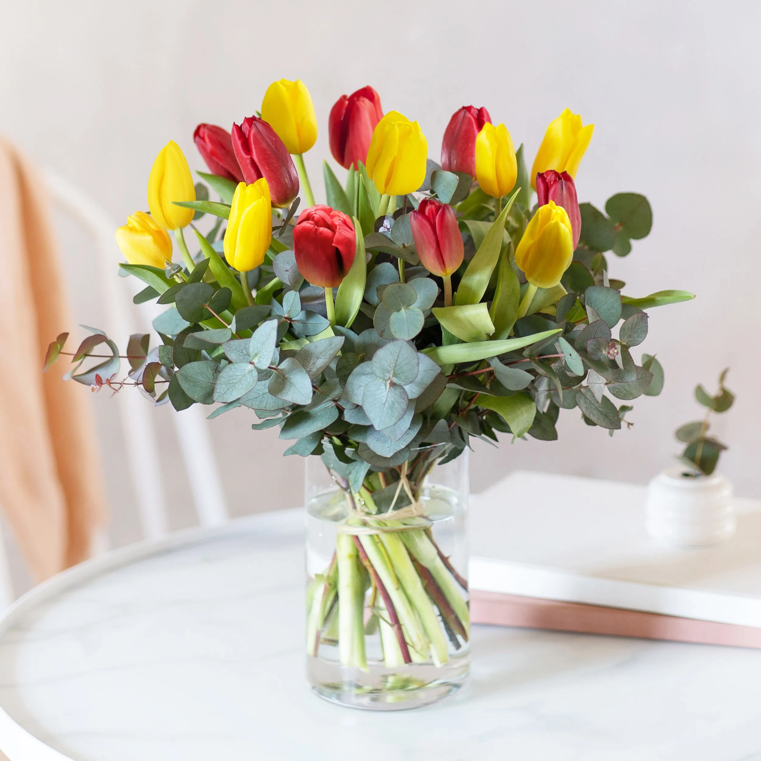 Multicolored Tulips Bouquet - Andorra