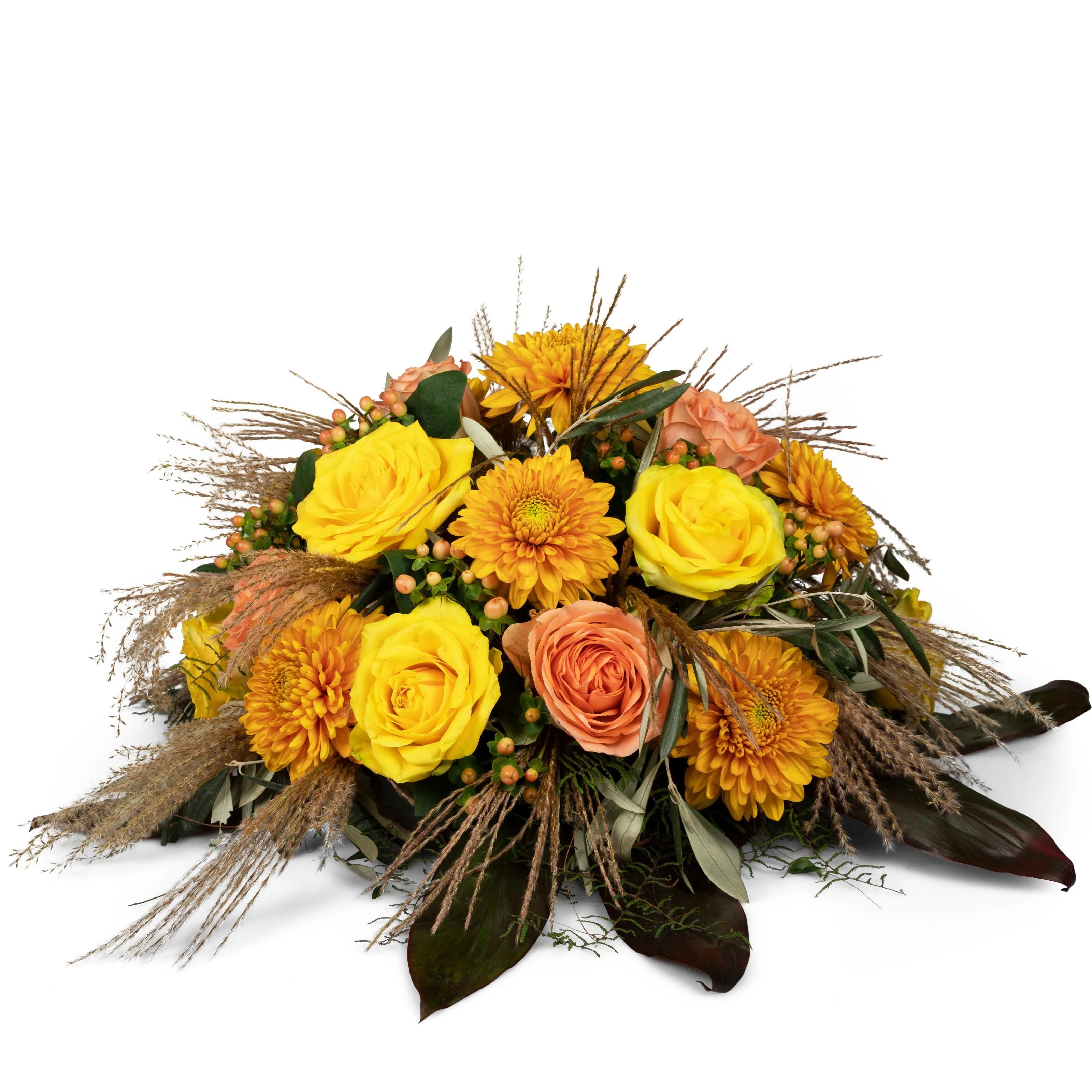 The Memory Remains, with roses (for the cemetery) - Liechtenstein