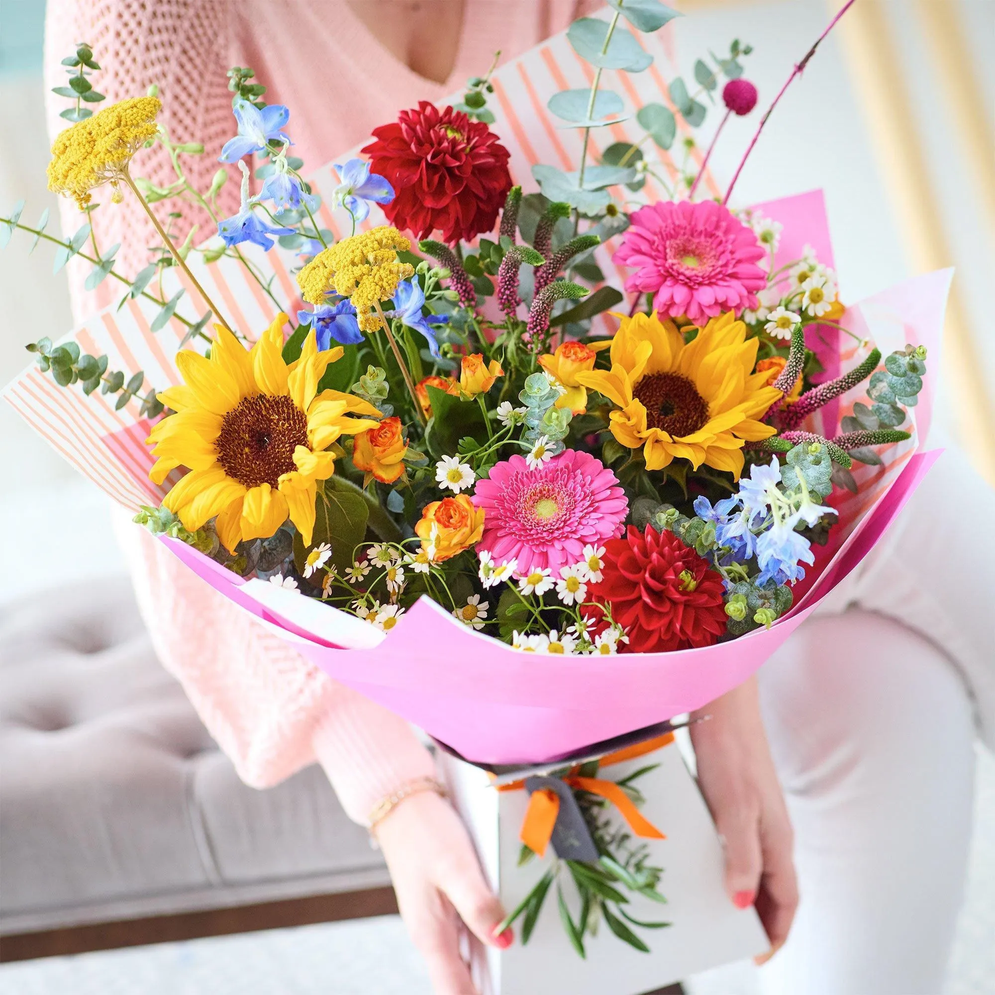 Radiant Summer Trending Bouquet. - Gibraltar