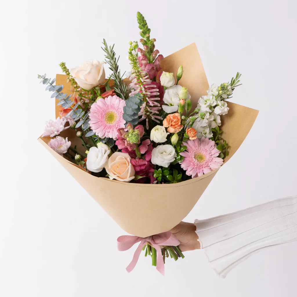 Seasonal Pastel Bouquet - New Zealand