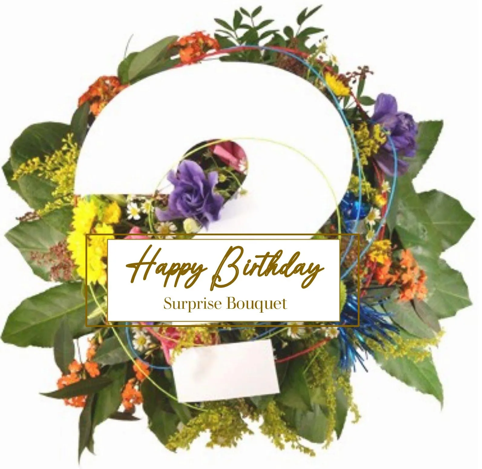 Happy Birthday Seasonal Bouquet - Albania