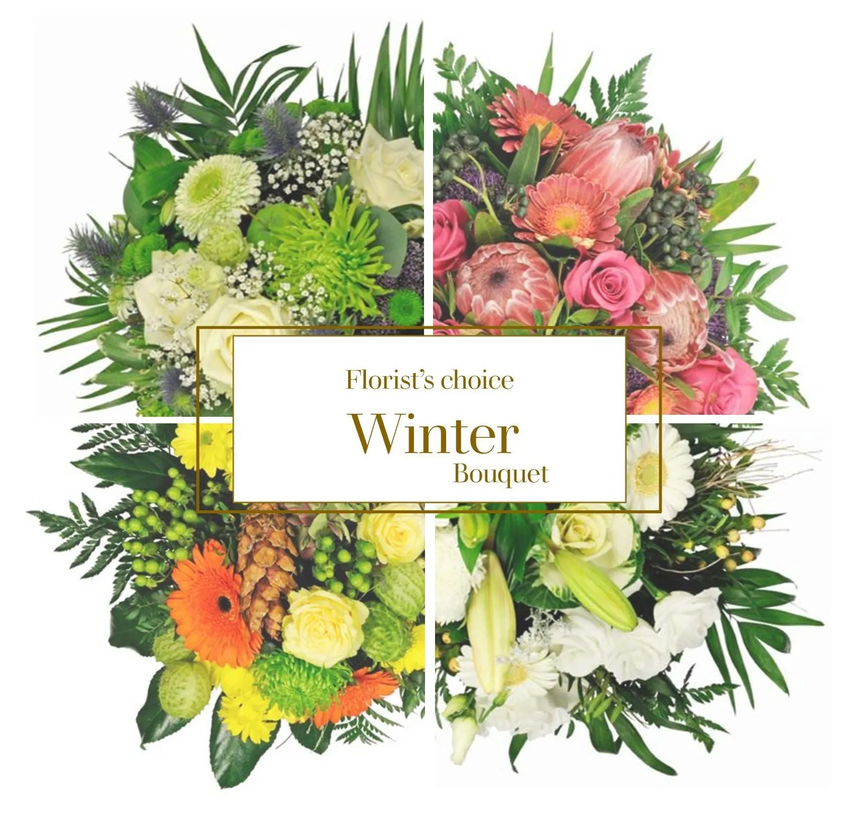 Winter Style Bouquet - Bosnia & Herzegovina