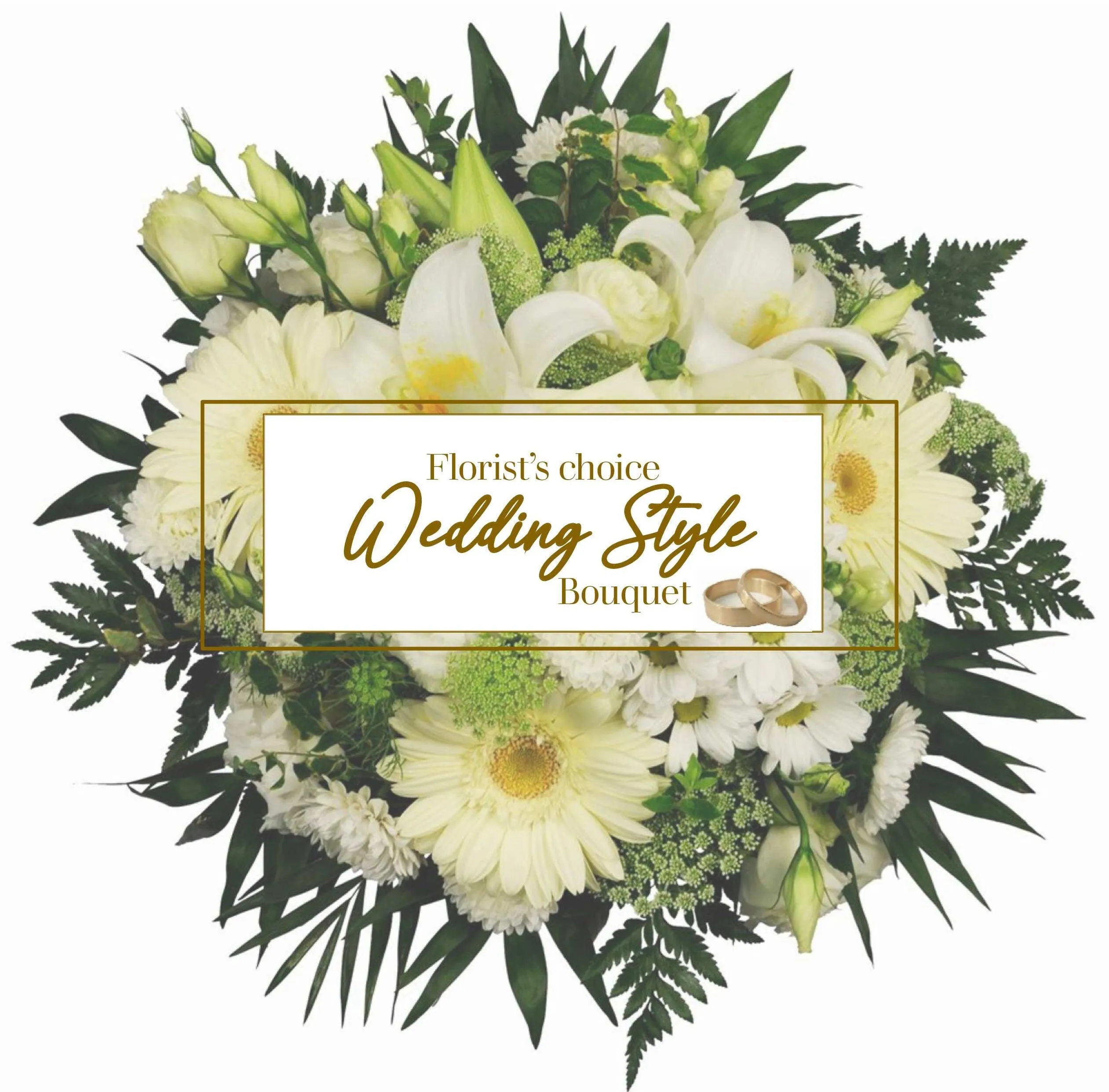 Wedding Style Seasonal Bouquet - Kuba