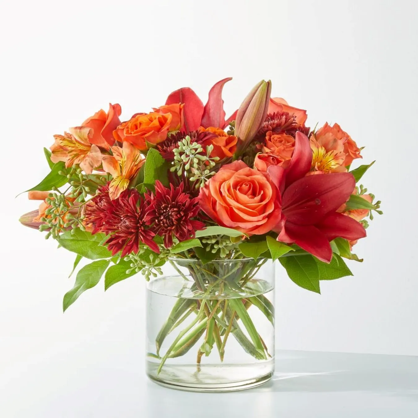 Crimson Leaves Bouquet - United States