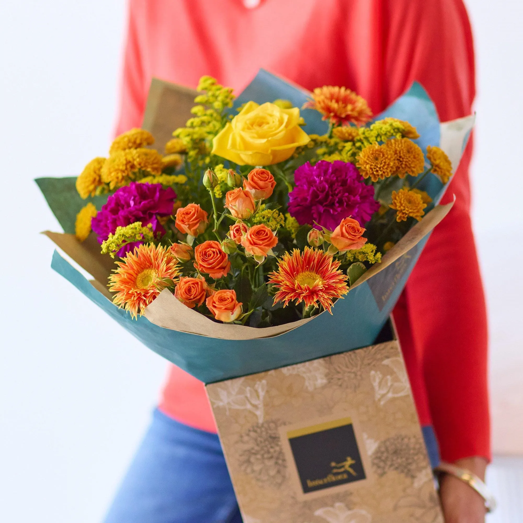 Classic Autumn Bouquet without Lilies - Gibraltar