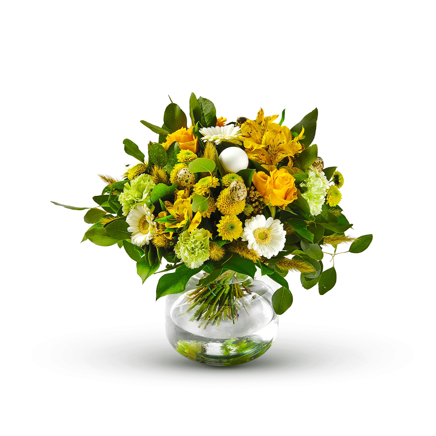 Yellow Easter bouquet