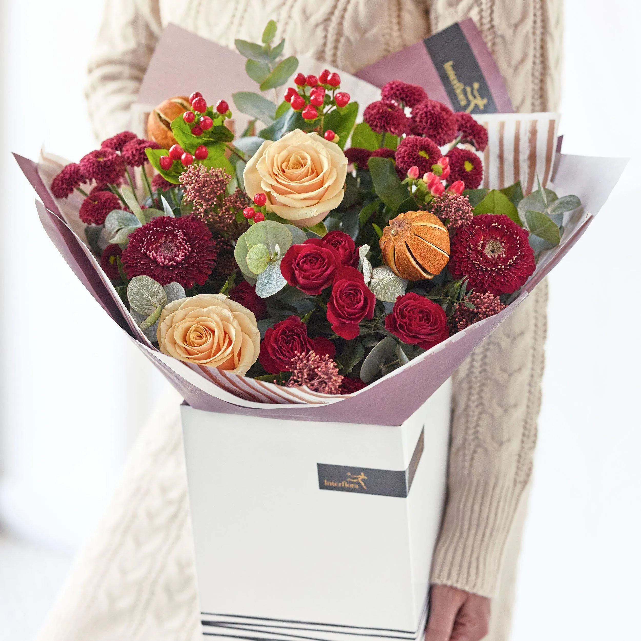 Beautiful Classic Christmas Bouquet. - United Kingdom