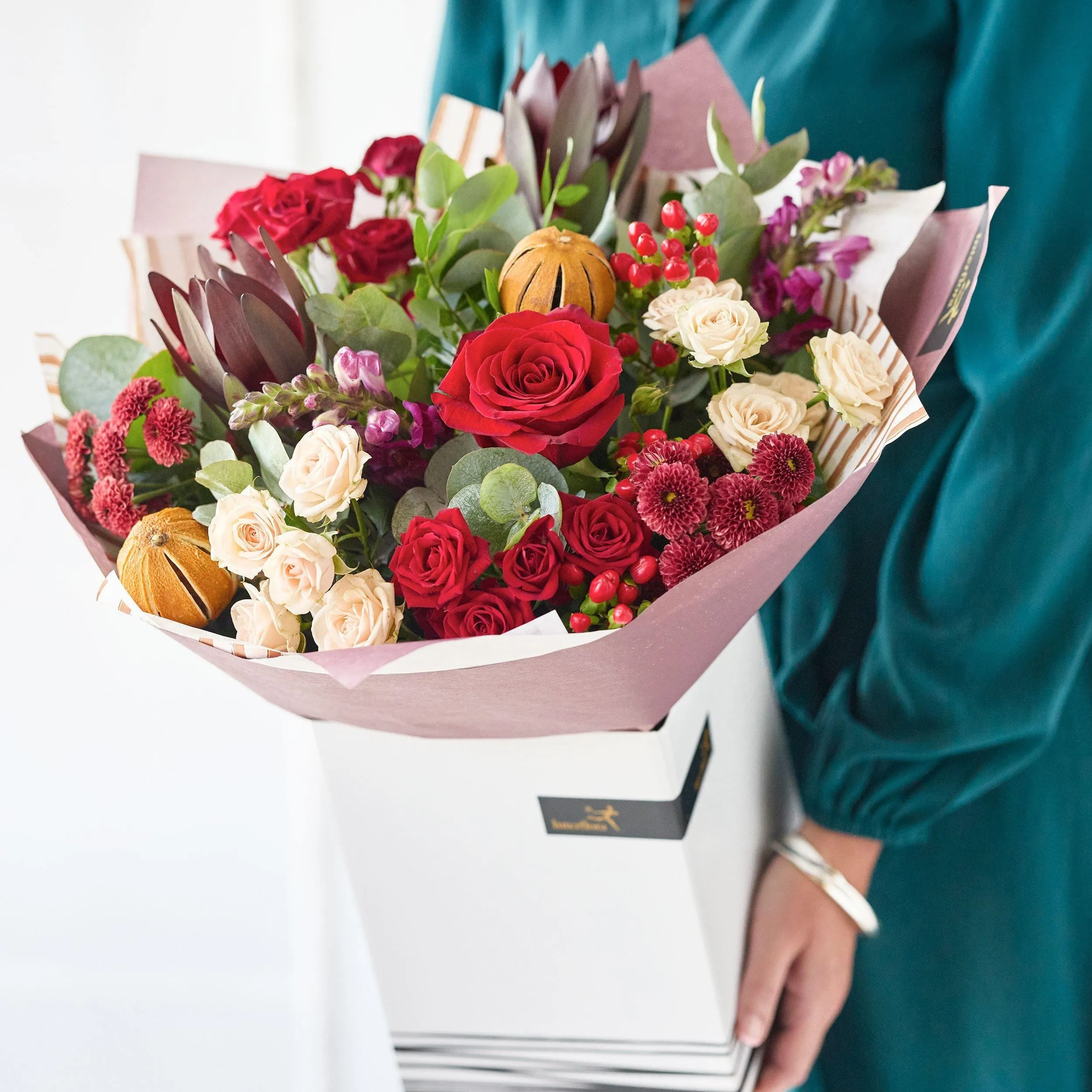 Grand Classic Christmas Bouquet. - United Kingdom