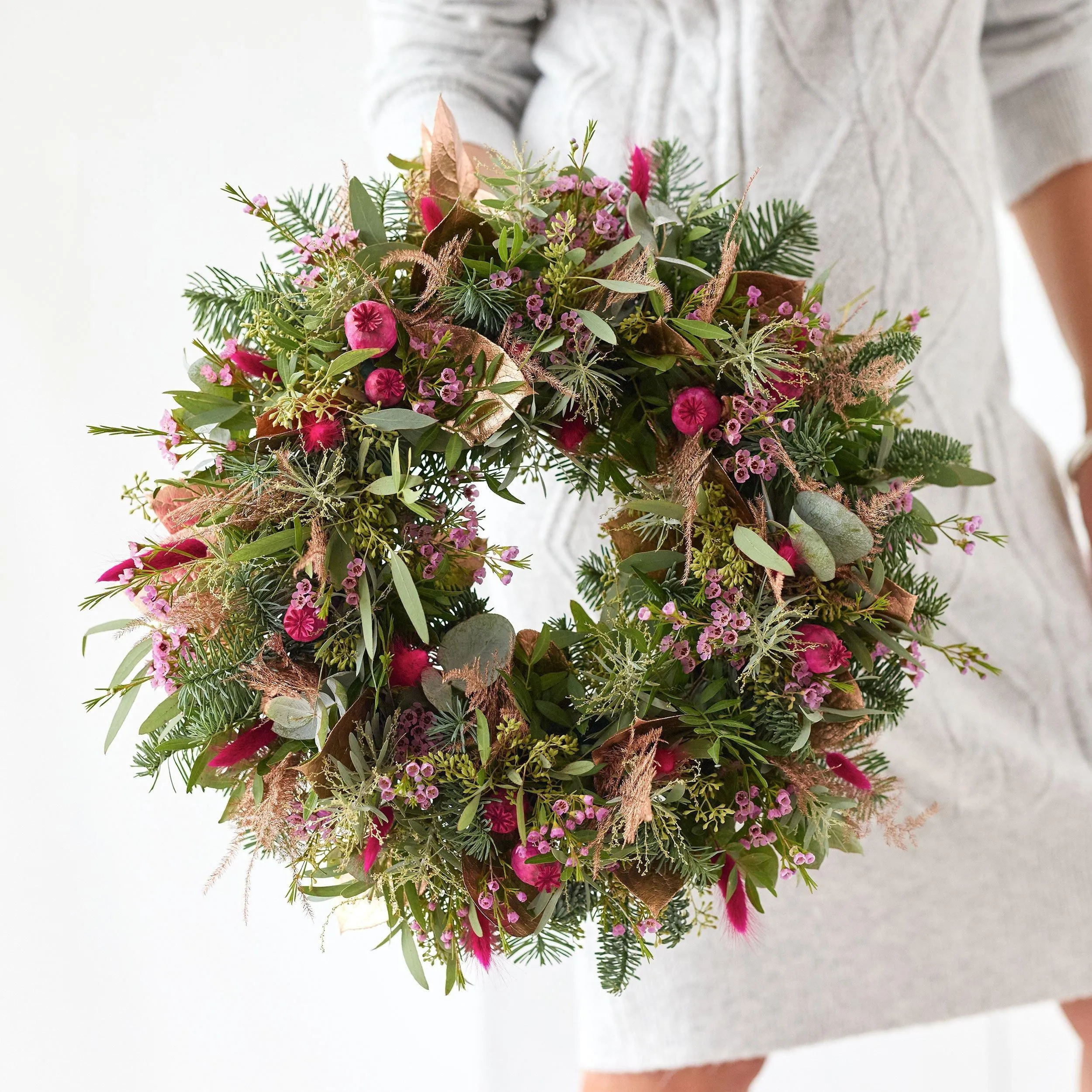 Trending Winter Flower Wreath - United Kingdom