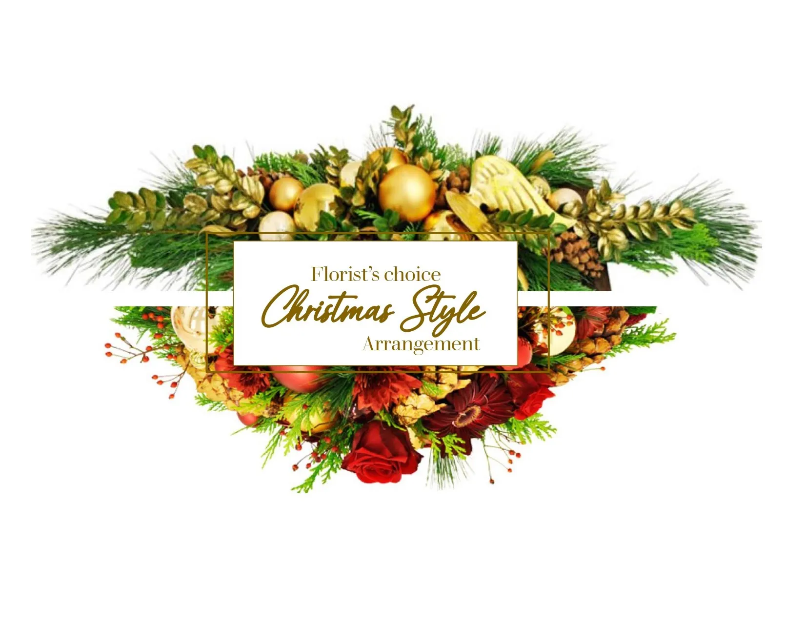 Florist's choice -  Christmas style arrangement - Serbia