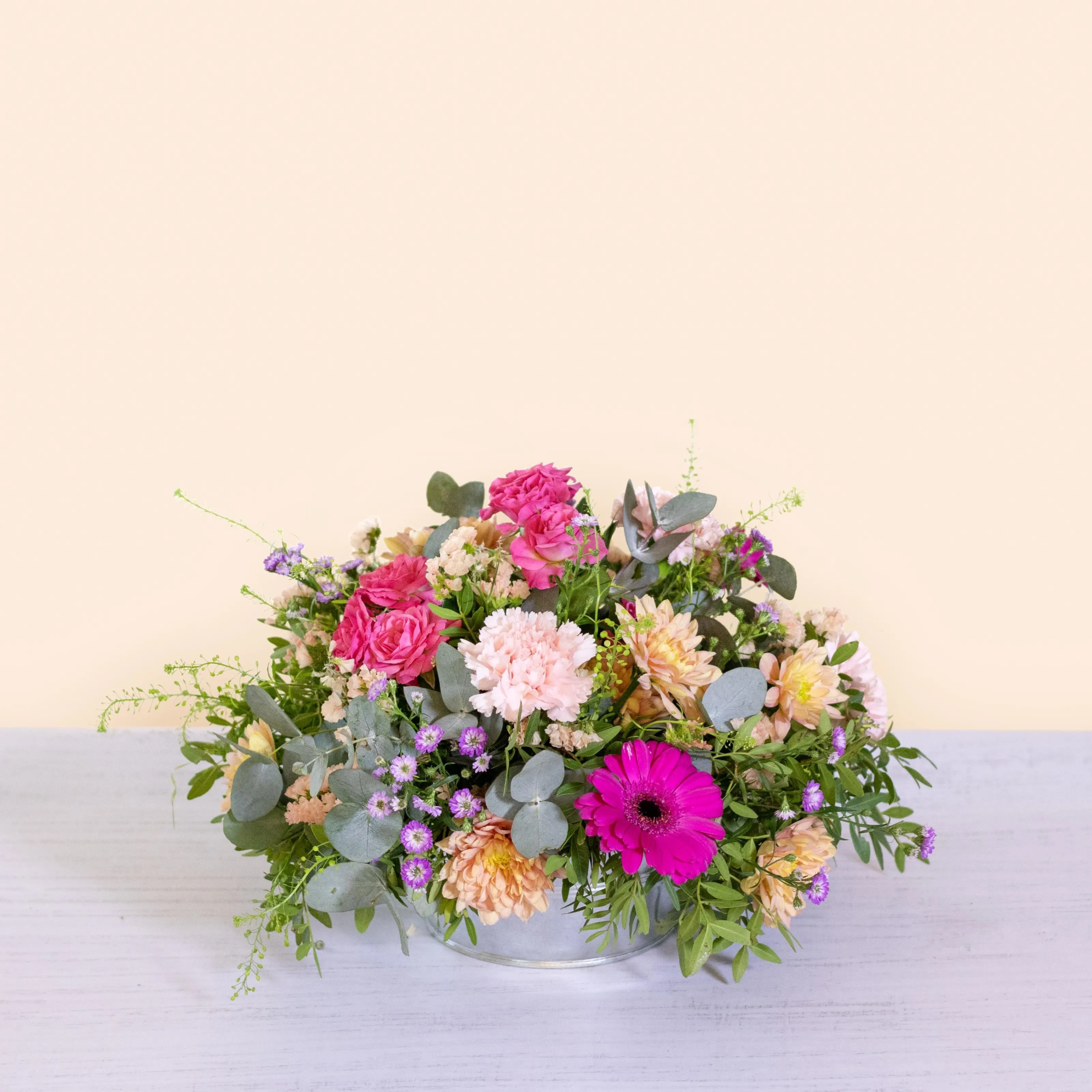 Centrepiece of Fuchsia Gerbera Daisies - Spain