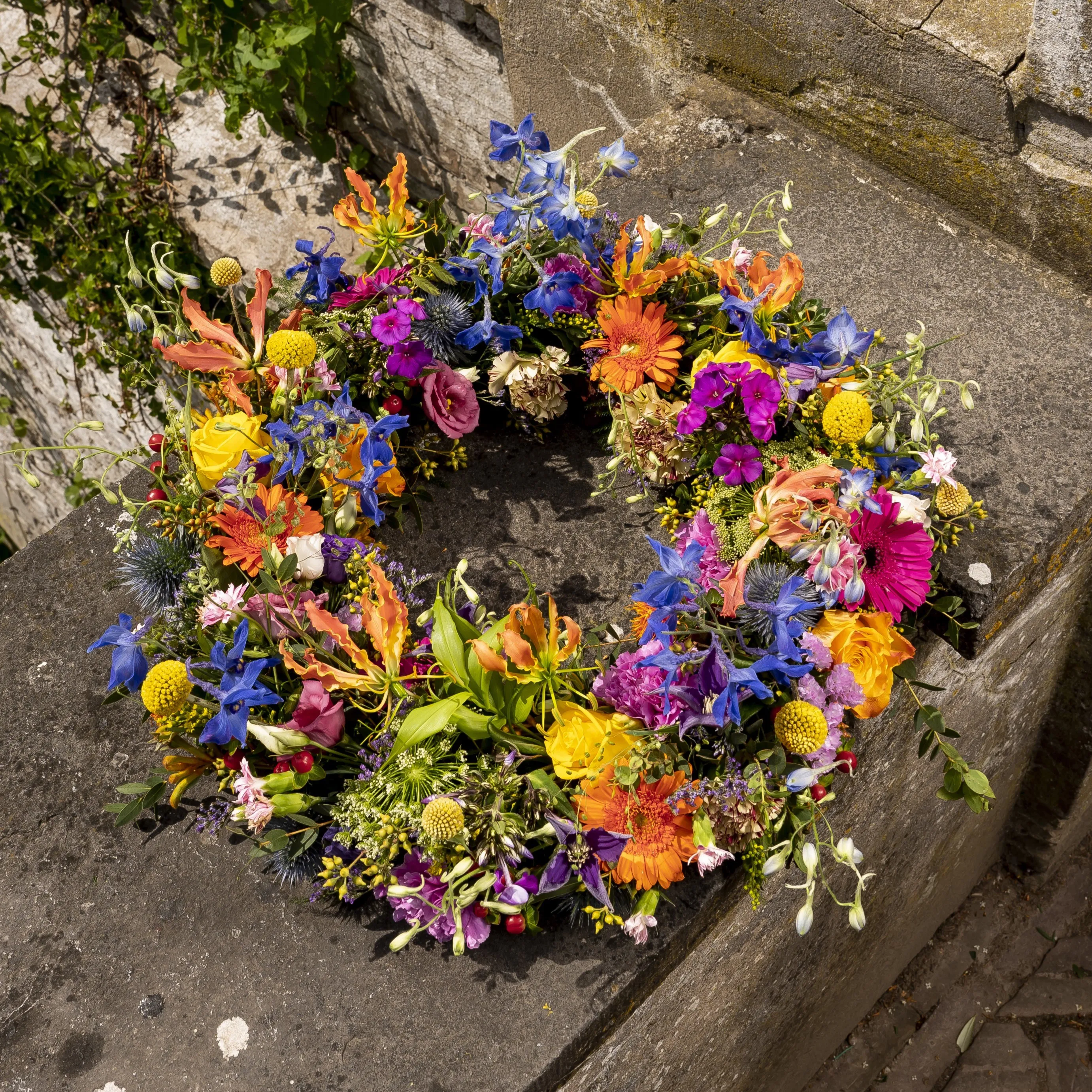 Wreath with ribbon - Netherlands