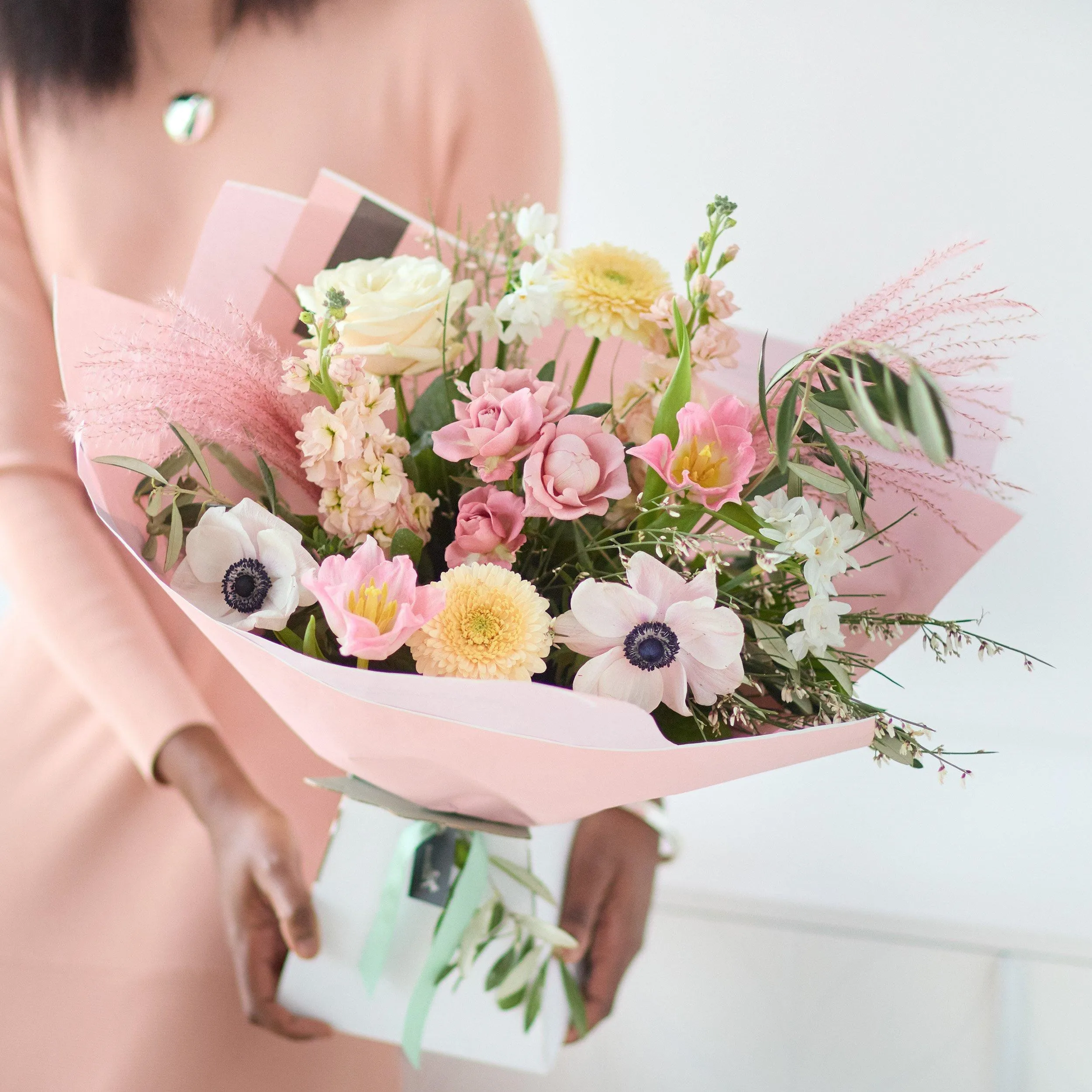 Lovely Trending Spring Bouquet Without Lilies - United Kingdom