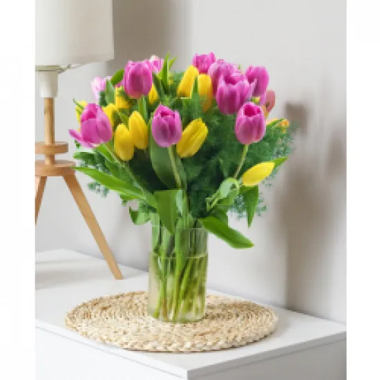 Wielokolorowe Tulipany 013