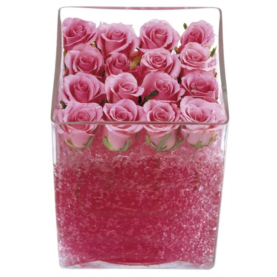 Aranżacja z różowych róż