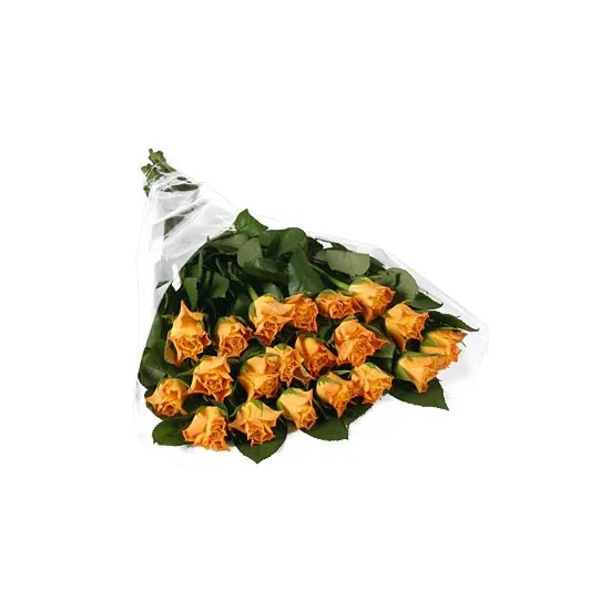 Bunch of 20 stems orange roses