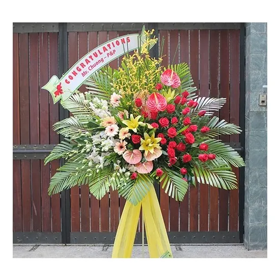 Congratulations standing arrangement