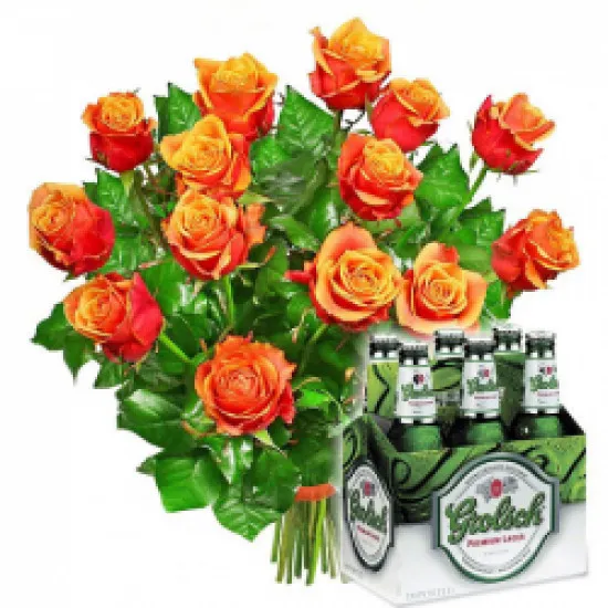 Bukiet Splendor z piwem