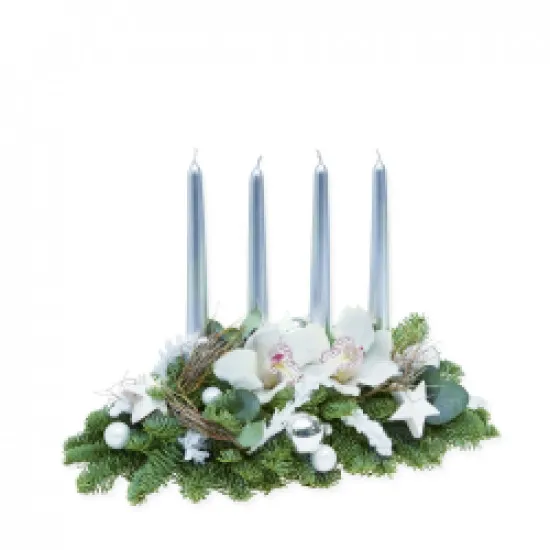 Świąteczny świecznik