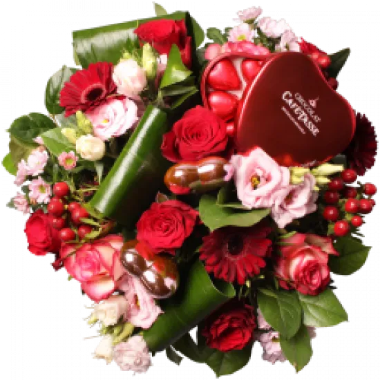 Open your heart bouquet