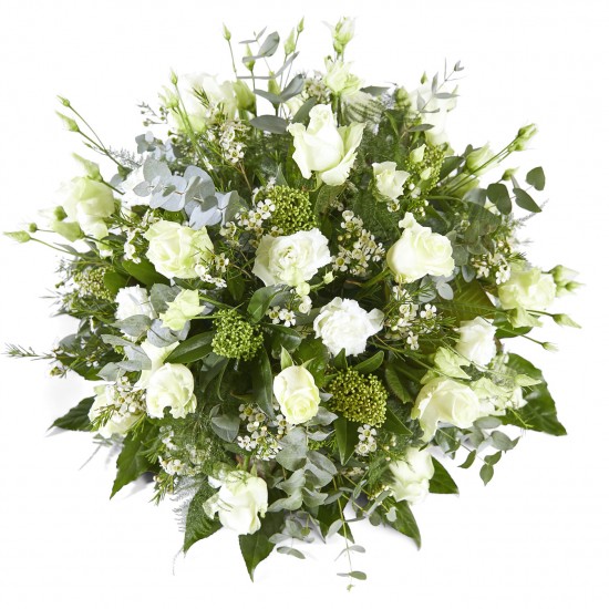Funeral: I miss you Funeral Bouquet Biedermeier