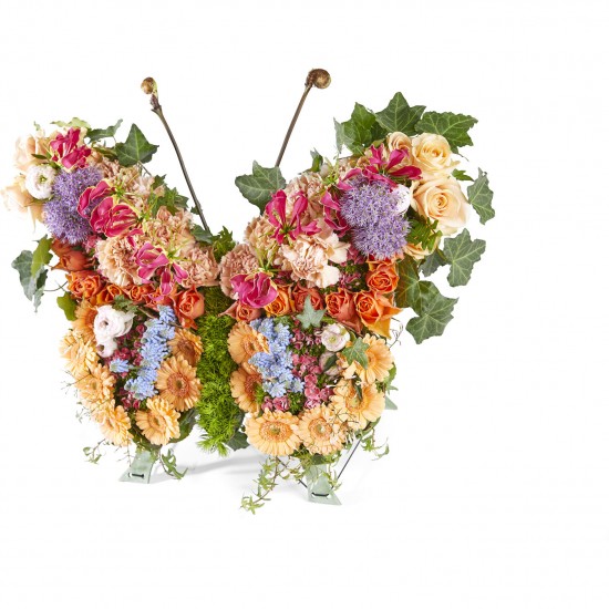 Funeral: Twilight Funeral Bouquet Butterfly