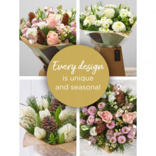 WINTER FLORIST'S CHOICE FLORAL GIFT BOX