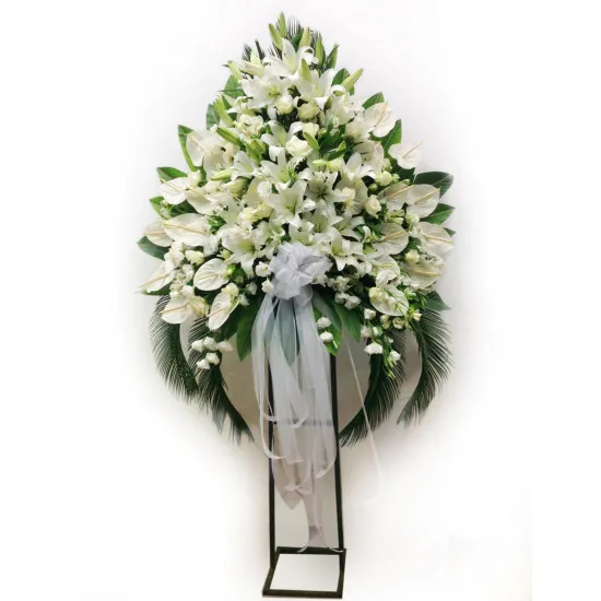 Standing Spray with Ribbon