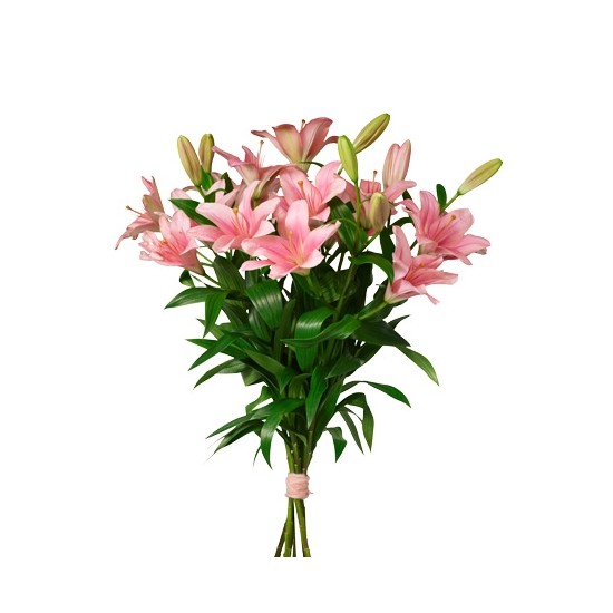 Bouquet Pink lilies
