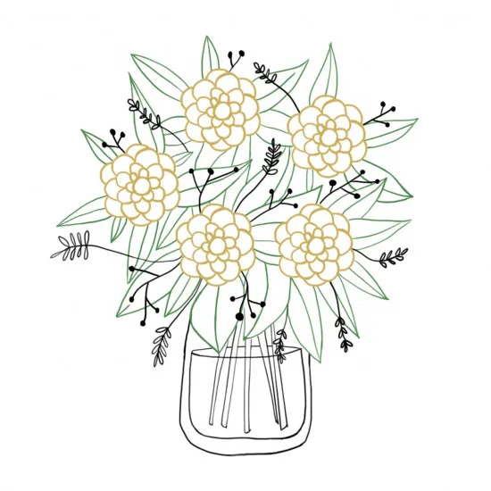 Bukiet kwiatów mieszanych