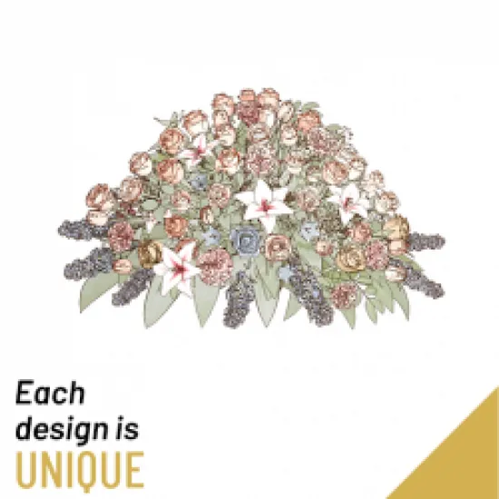 Funeralna kompozycja kwiatowa