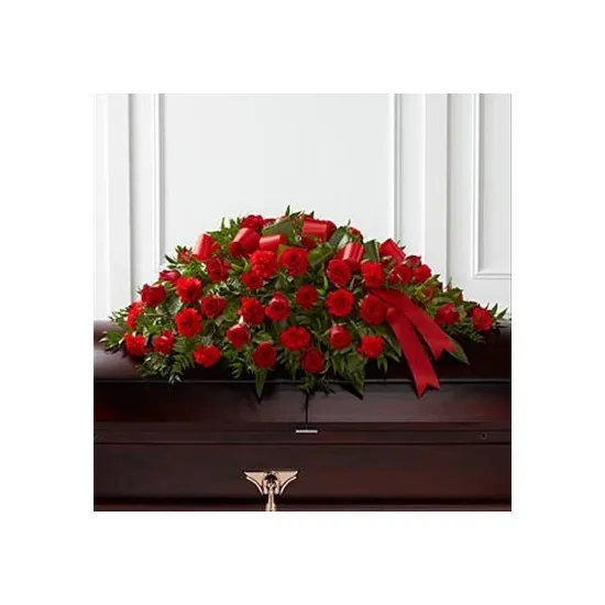Dearly Departed Casket Spray