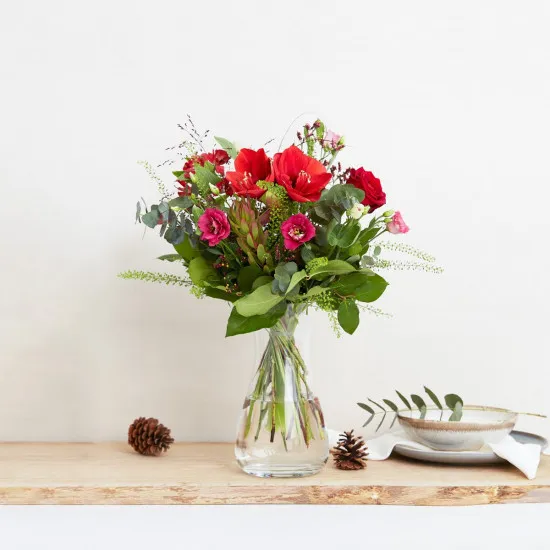 Nowoczesne czerwone święta Bożego Narodzenia