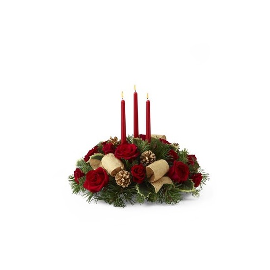 The Celebration of the Season Centerpiece by FTD