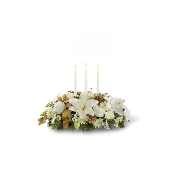 The Seasons Glow Centerpiece by FTD