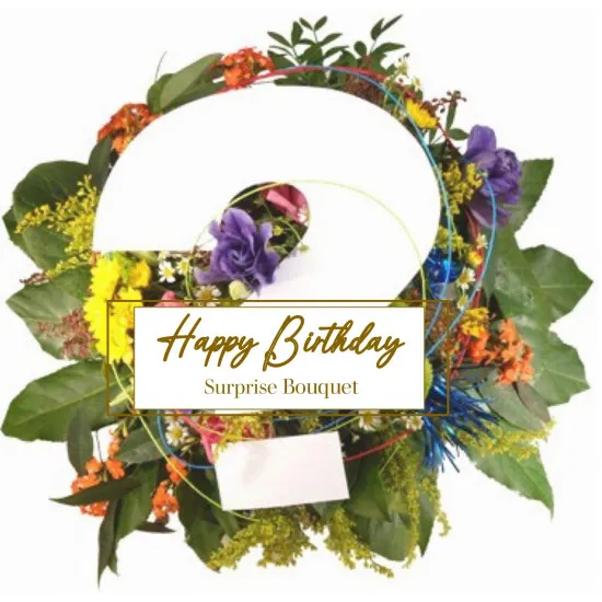 Sezonowy bukiet Happy Birthday