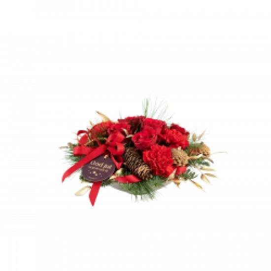 Kompozycja Christmas Centerpiece Red