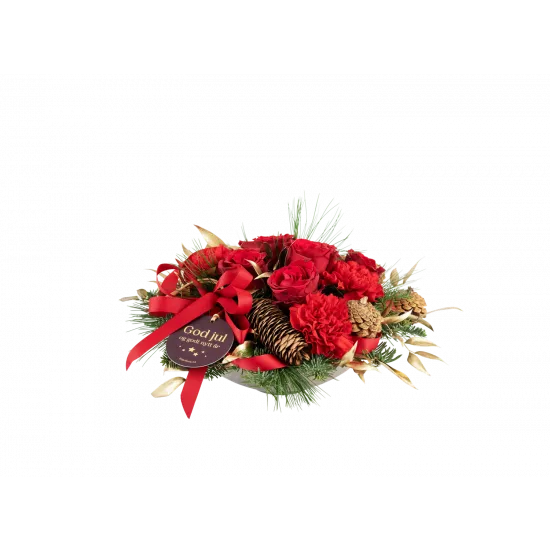 Kompozycja Christmas Centerpiece Red