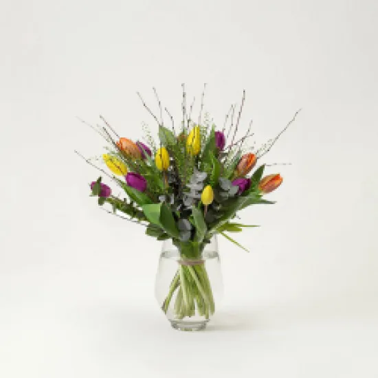 Colorful Easter bouquet