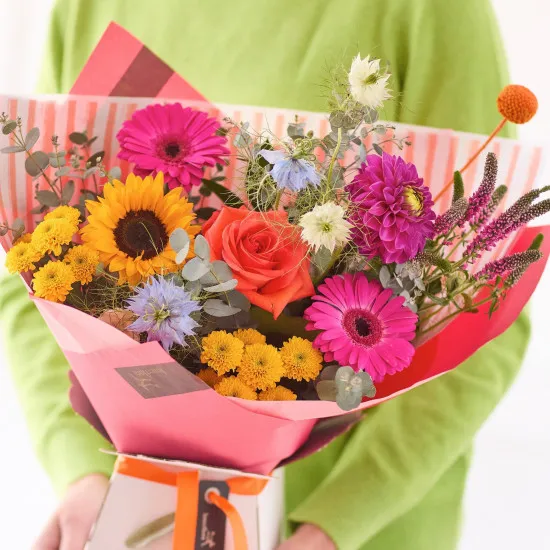 Bright Summer Trending Bouquet without Lilies