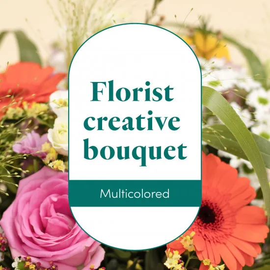 Bouquet du fleuriste Multicolore
