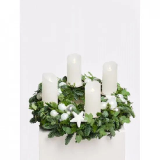 Błyszczące pozdrowienie adwentowe