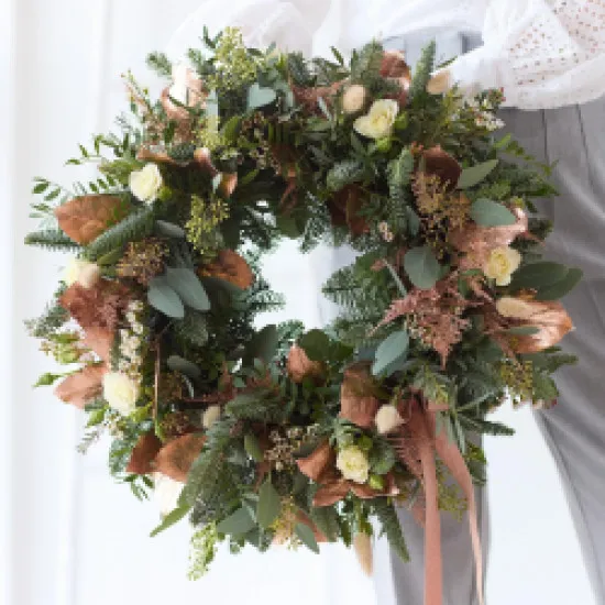 On Trend Christmas Wreath.
