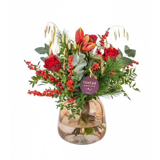 Classic Christmasbouquet Red Small 240501