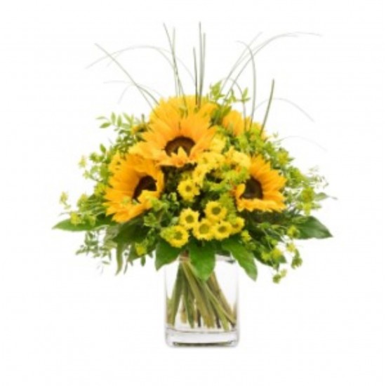 Bouquet with sunflowers
