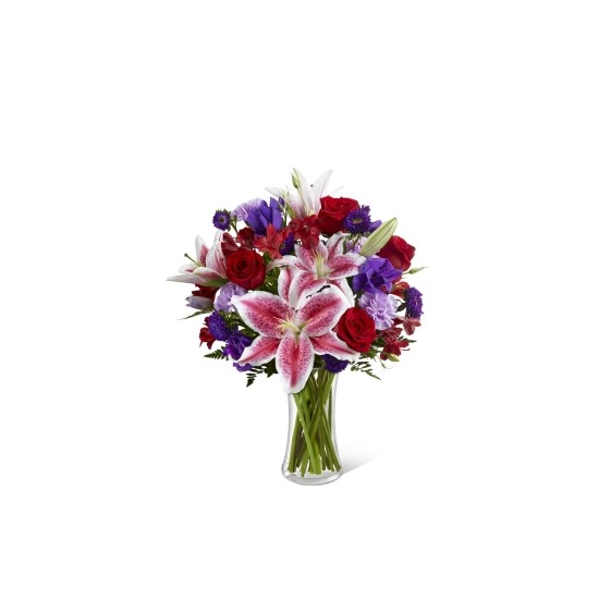 Stunning Beauty Bouquet - Vase included
